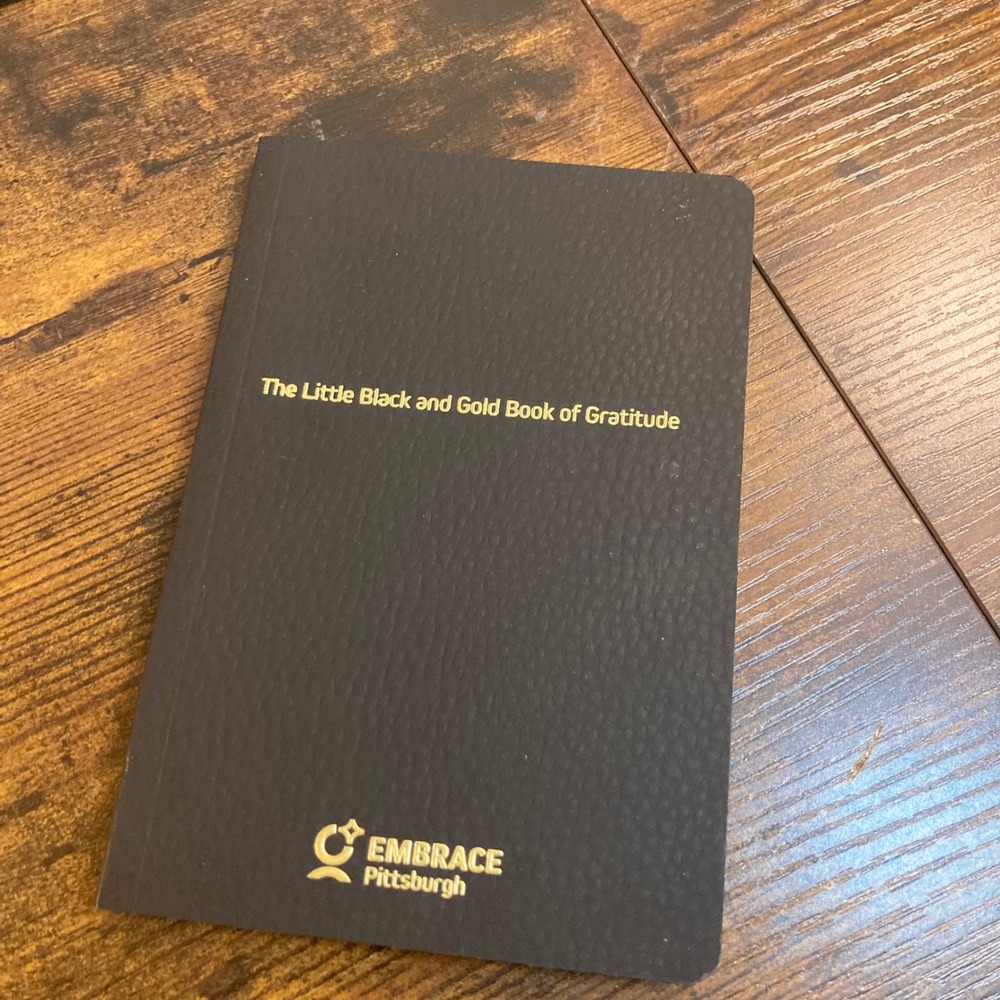 Gratitude Journal Pittsburgh Steelers Edition Black & Gold Self Improvement